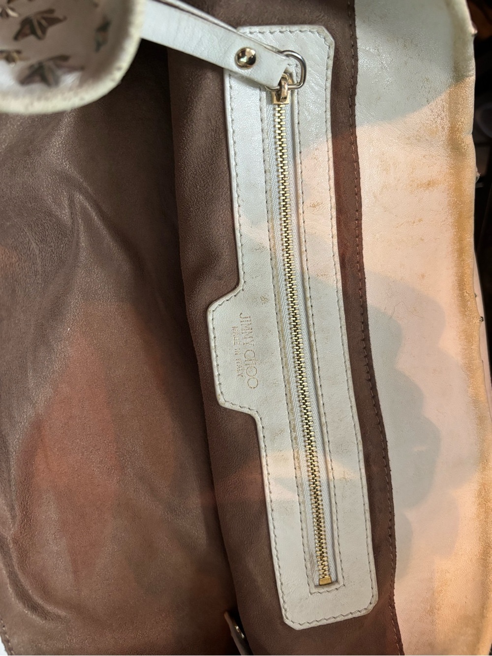 Authentic Jimmy Choo Sasha Star Studded Tote – Soft Leather - Picture 13 of 13